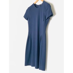 THEORY Navy Blue Dress